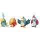 Peluche nylon pájaros surtidos 29cm