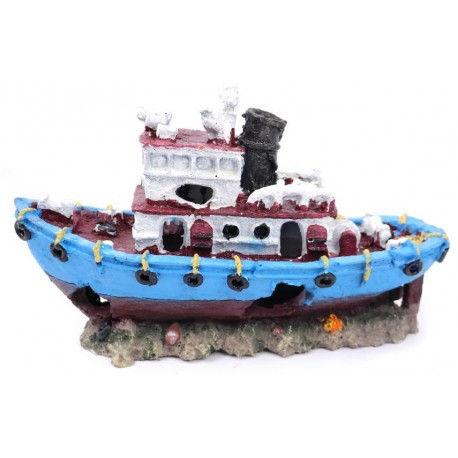 Barco pesquero 28x19cm