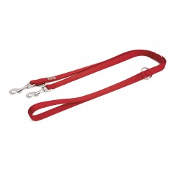 Ramal adiestramiento nylon 20mmx200cm rojo