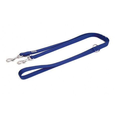 Ramal adiestramiento nylon 20mmx200cm azul