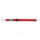 Cinturon seguridad enganche 25mmx36-56cm rojo Freedog