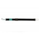 Cinturon seguridad enganche 25mmx36-56cm negro Freedog